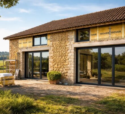 découvrez comment rénover votre gîte rural dans le gers avec l'isolation performante isover et les menuiseries de qualité kline pour un confort optimal et des économies d'énergie.